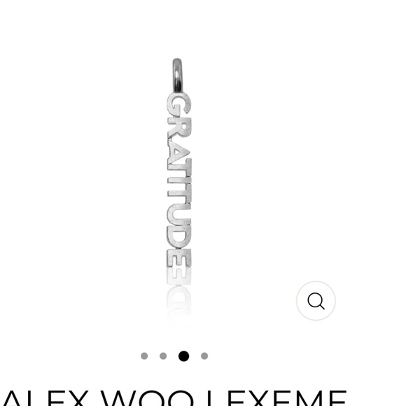 ALEX WOO LITTLE ICONS “GRATITUDE” CHARM - Picture 2 of 2